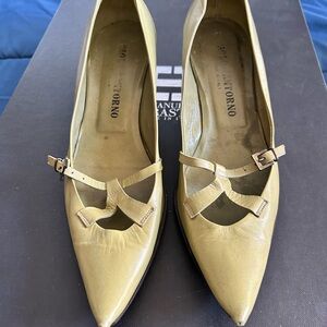 Paolo Iantorno handcrafted Elegant Women's Leather Heels